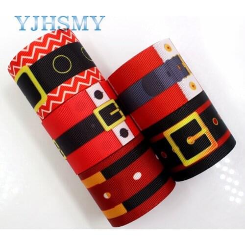 YJHSMY G-18728-703,38 mm 5 Yards Bracelet Printed grosgrain ribbons,DIY handmade Hair accessories Material wedding gift wrap