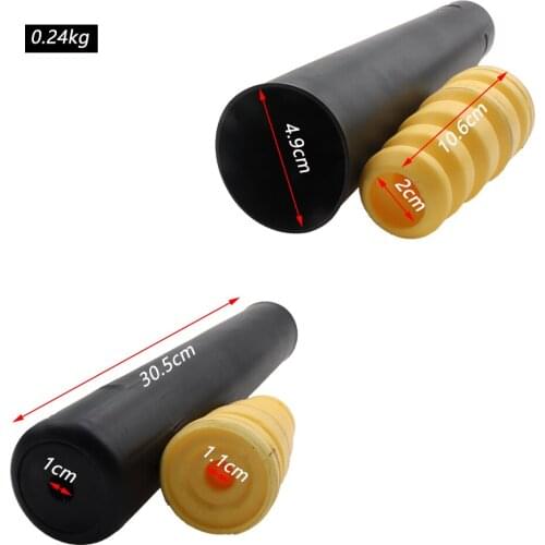 Rear Dust Cover Air Shock Absorber Rubber Bellow Dust Boot Set For honda CIVIC 2015 2016 2017 2018