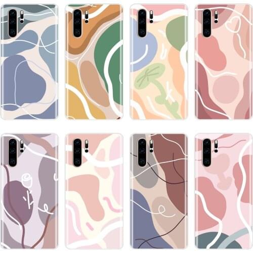 Back Cover For Huawei P30 Lite Pro P20 Lite 2019 Aesthetic Art Phone Case Silicone For Huawei P Smart Z P Smart Plus 2019