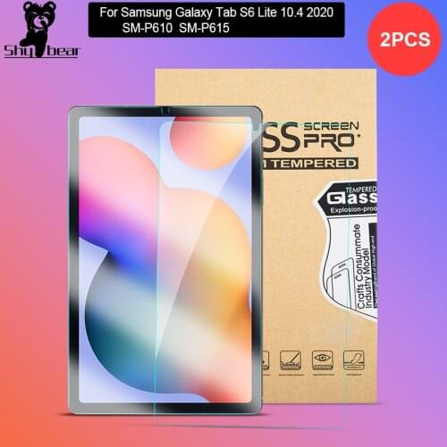 Tempered Glass for Samsung Galaxy Tab S6 Lite 10.4 SM-P610 SM-P615 Screen Protector Film for Samsung Galaxy Tab S6 Lite 10.4