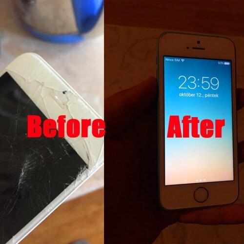 [100% Tested Before Ship Out] Display for iPhone 6 6S LCD Screen on 7 8 Pantalla Replacement Black White Shermo Touch with Gift