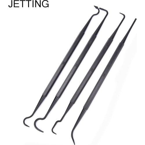 4 pcs/set Tube brush hook for Gun Cleaning Auto Workshop Airsoft Tactical Rifle Nylon Pick Tube Cleaner Outdoor Tools