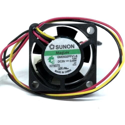 For Sunon 2510 5V ultra thin micro gm0502pfv1-8 2.5cm hard disk box set top box speed measuring fan