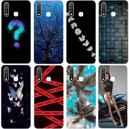 For VIVO Y19 Case Silicone TPU Cover Phone Case On for Vivo Y19 Protective Case for vivo y 19 Funda Coque