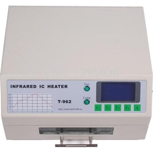 T-962 Reflow Oven Infrared IC Heater rework Preheating station 800w 180*235mm T962 for BGA SMD SMT Rework Reflow Oven Equipment