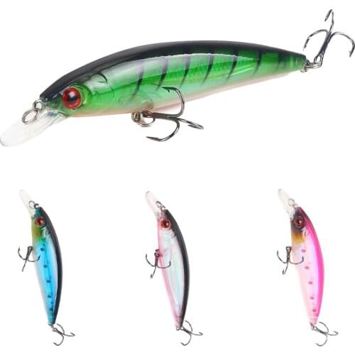 Aritificial Fishing Lures Bait 3D Eyes Floating Laser Minnow 11.5cm 13.8g Hard Wobblers Crankbait Plastic Baits Pesca Isca