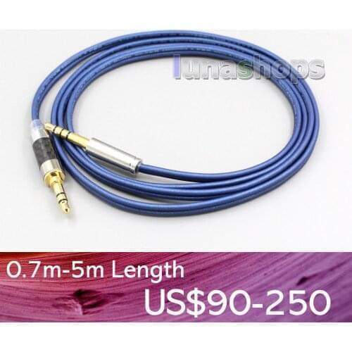 LN006816 High Definition 99% Pure Silver Earphone Cable For HIFIMAN Edition S Deva HE-R10 Headset
