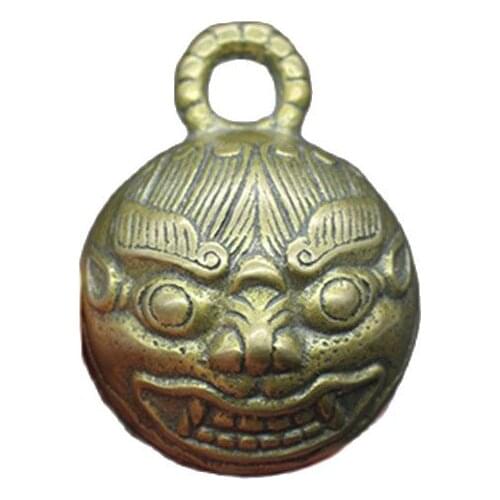 Brass collection of horse bells and tiger head bells in Qing Dynasty