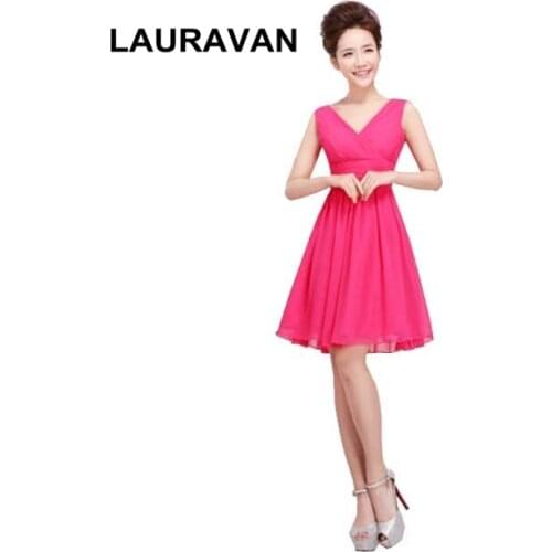 LAURAVAN V-neck Women Dresses