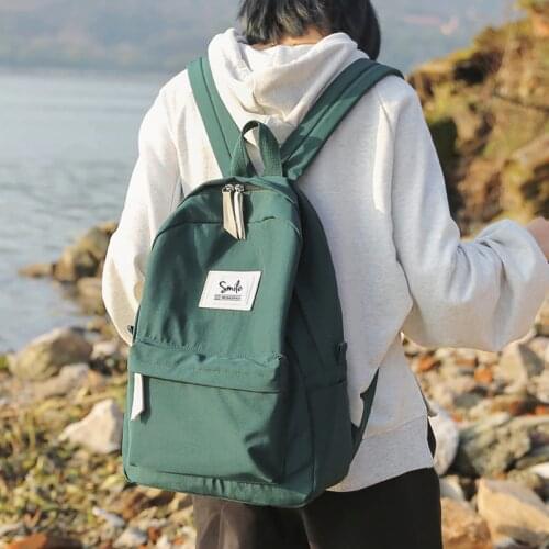 Fashion Waterproof Nylon Women Backpack Black School Bags For Teenager Girls Large Capacity Laptop Bagpack mochilas mujer 2019