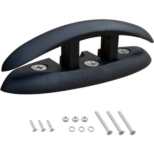 Boat Hardware Line Rope Mooring Cleat Accessories Durable Plastic Marine Dock G5AD