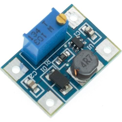 B44 1pcs Smart Electronics DC-DC SX1308 Step-UP Adjustable Power Module Step Up Boost Converter 2-24V to 2-28V 2A