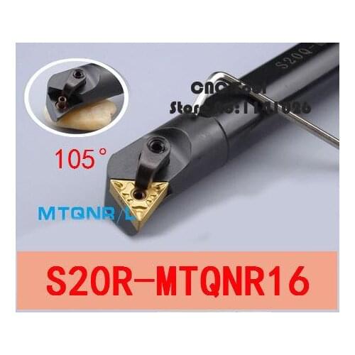S20R-MTQNR16/ S20R-MTQNL16 Boring Bar,MTQNR/L Internal turning Tool holder CNC Cutting tool holder,Lathe cutting tool for TNMG16