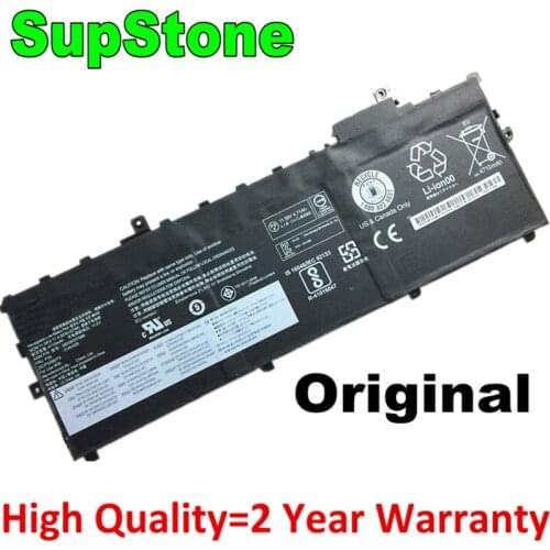 SupStone Genuine 01AV430 01AV431 01AV494 Laptop Battery For Lenovo ThinkPad X1 Carbon 5th Gen 2017,6th Gen 2018,X1C,SB10K97586