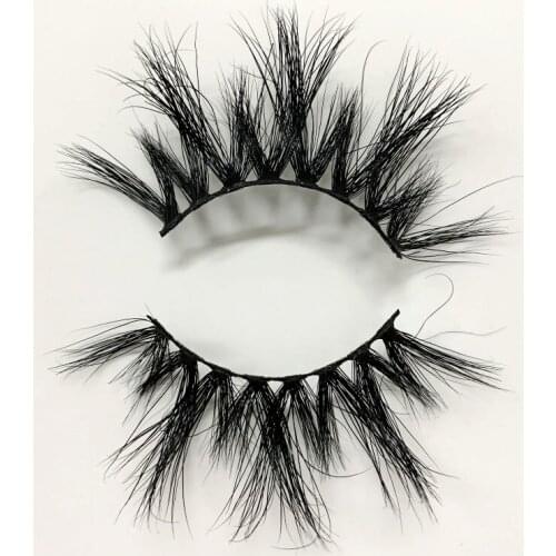 IN USA 300Pairs Wholesale 25mm 3D Mink Eyelashes 5D Mink Lashes Packing In Tray Label Makeup Dramatic Long Mink Lashes