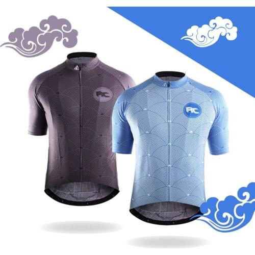 Racmmer 2021 Cycling Jersey Man Mountain Bike Clothing Quick-Dry Racing MTB Bicycle Clothes Uniform Breathale Cycling Clothing