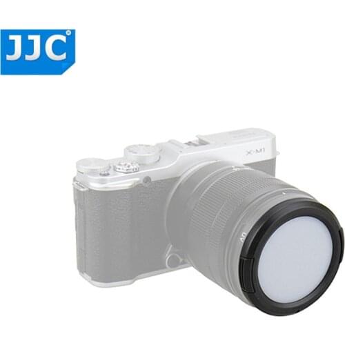 JJC Camera Lens Protective Filter Card 49/52/55/ 58/62/ 67/72/77mm White Balance Lens Cap for Sony/Nikon/Canon/Olympus/Pentax