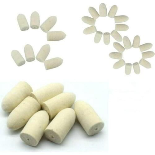 25pcs 3/8" Bullet polishing wheel Buffing Wheel for Electric Mini Grinder Rotary Tools Bullet Type Rotary Tools