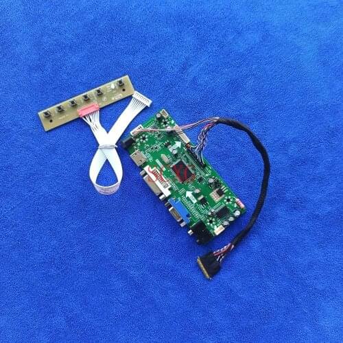 40-Pin LVDS VGA DVI HDMI-compatible LCD matrix controller board M.NT68676 WLED 60Hz For B101XTN01.0 B101XTN01.1 DIY Kit 1366*768