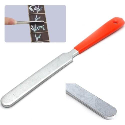 50% Hot Sale Slotting Files Sturdy Wear-resistance Metal Guitar Fret Crowning File Electric Guitar Fret Nut for Repair