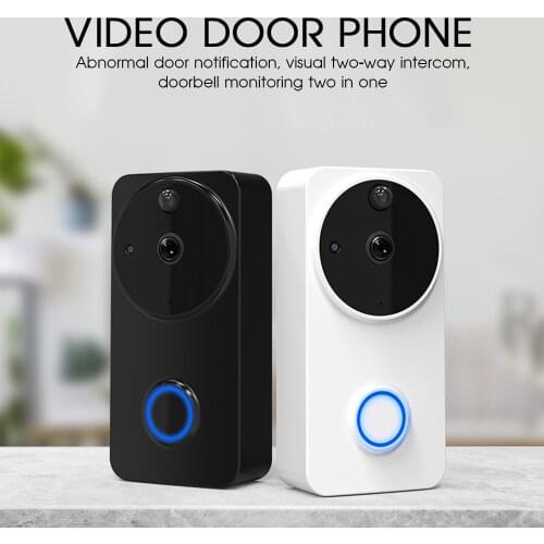 SAMTIAN Wireless DoorBell WIFI Smart Home Security Video Intercom 1080P Camera Door Ring Peephole Cameras Door bell