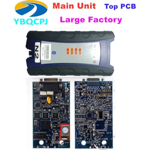 Large Factory Bluetooth USB N2 Link 2 + Main Unit for Volvo Cummins Nexiq2 Isuzu Nexiq Diesel Truck Interface
