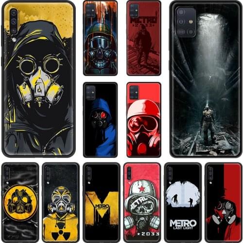 Hot Game M-Metro 2033 Phone Case for Samsung Galaxy A51 A71 A21S A12 A11 A31 A52 A41 A32 5G A72 A02S Silicon Back Cover
