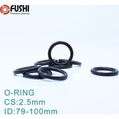 CS2.5mm EPDM O RING ID 79/80/81/82/83/84/85/86/87*2.5 mm 20PCS O-Ring Gasket Seal Exhaust Mount Rubber Insulator Grommet ORING