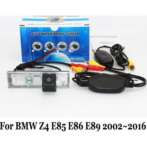 Rear View Camera For BMW Z4 E85 E86 E89 2002~2016 / Wire Or Wireless Vehicle Backup Cameras / Night Vision Car Backing Camera