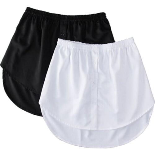 2021 Hot Fashion Hack Adjustable Layering Fake Top Lower Sweep Plus Size Skirt Dress Top Lower Sweep XL/XXL/XXXL