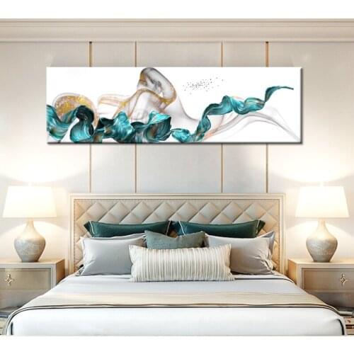 Posters and Prints Wall Art Canvas Painting, Modern Abstract Golden Yellow Posters Wall Art Pictures For Living Room Home Decor