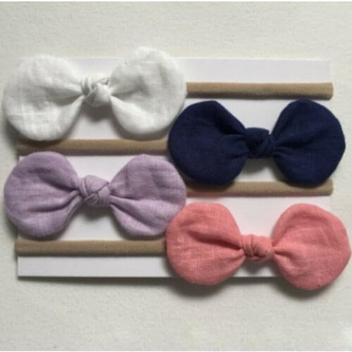 4Pcs/pack Princess Newborn Baby Girls Toddler Kids Bow Headband Flower Bowknot Crown Headband Hairband Cute Gifts