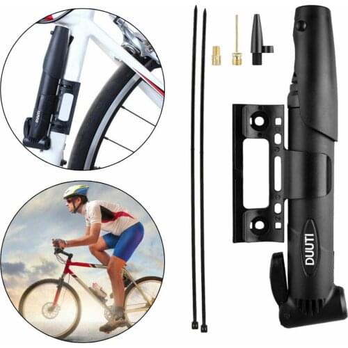 Mini Bicycle Hand Pump Portable Bike Air Pump Mountain Road Bike Cycle Tire Ball Inflator for Bike Sport Ball Soccer Football