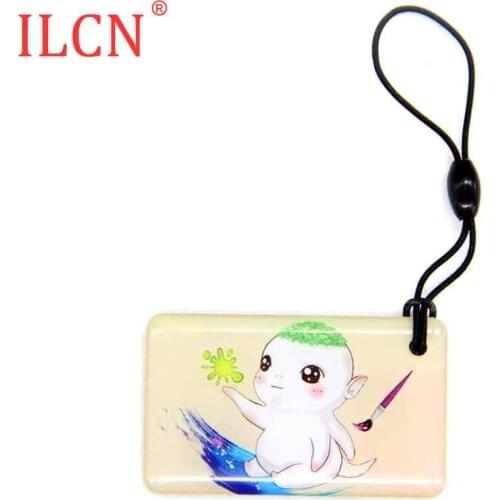 S50 1K 13.56Mhz UID Keyfob Card Changeable Rewritable Duplicator Copy RFID IC Proximity Tag Key Fobs Token Ring Access Control 1