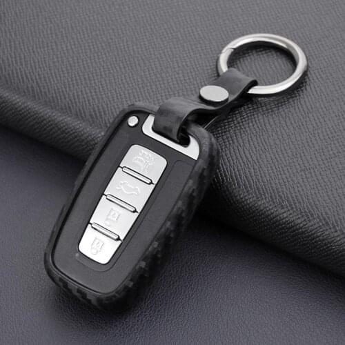 For Hyundai Kia IX35 Sonata Fredy K2 K5 Sportage Sorento KX3 Forte Sedona Silicone Key Bag Cover Protector Car Key Case Shell