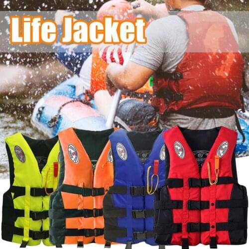 Adult Life Jacket Assistance Vest Kayak Ski Buoyancy Fishing Boat Water Sports General Windsurfing Surfing Swimming Boating Life