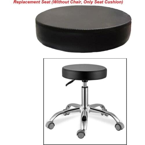 Universal Round Bar Stool Replacement Seat for SPA Salon Barber Chair Barstool Makeup Barbershop Chair Replacement Seat