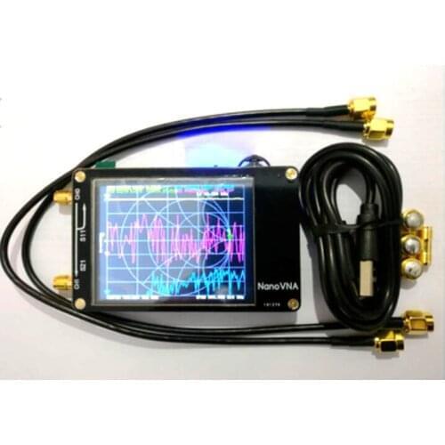 NANOVNA Vector network analyzer 50KHz - 300MHz Digital LCD touch screen Shortwave MF HF VHF UHF Antenna Analyzer Standing Wave