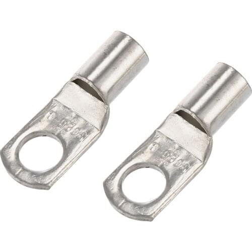 10 Copper Tube 25Mm x 8Mm Lug Battery Starter Cable Welding Crimp Terminal Ring