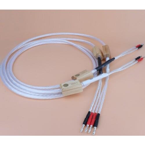 2.5M hifi audio Speaker cable Biwire speaker cable 100% brand new pair