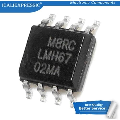 5PCS LMH6702MA SOP-8 LMH6702MAX SOP LMH6702 SOP8 LMH67 02MA IC