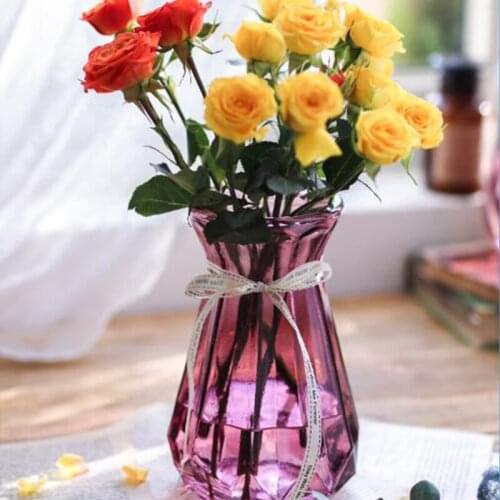 Vase Crystal Epoxy Resin Mold Flowerpot Plant Pot Silicone Mould DIY Crafts Home Decorations Casting Tools