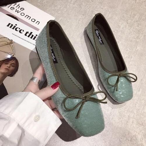 Women shoes 2020 spring shoes woman flats soft bottom leather ladies ballet loafers flat shoes sneakers Tenis Feminino W33-51