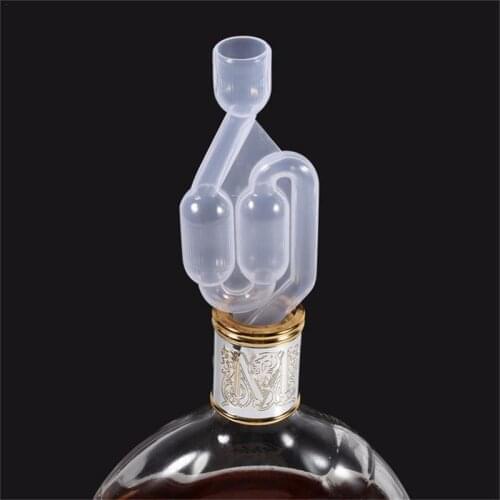 Cylinder Fermentor Airlock Grommet Air Lock Home Brew Wine Beer High Transparency Cylinder Fermentor Airlock Grommet GB0124