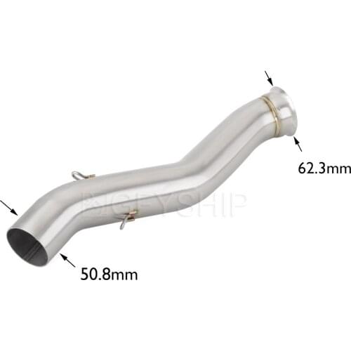 For KTM 790 Adventure / R 2019 2020 790 Adventure R Rally 19 20 790 ADV Escape Slip-on Motorcycle Exhaust Muffler Mid Link Pipe