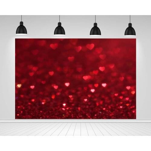 Scopiso Valentines Day Love Heart Bokeh Photography Background Wedding Romantic Art Portrait Backdrop Props For Photo Studio