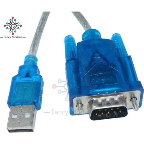 USB 2.0 to RS 232 RS232 Converter Adapter cable DB9 9 Pin Serial COM Port Convertor For Windows