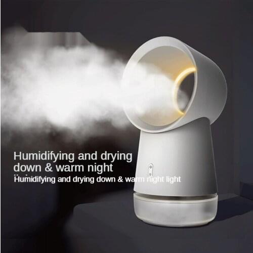 Creative desktop leafless fan usb desktop fan office spray fan air cooler