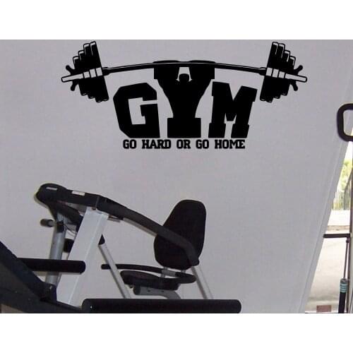 Hot GYM Nursery Wall Stickers Vinyl Art Decals For Kids Rooms Decoration Waterproof Wall Art Decal