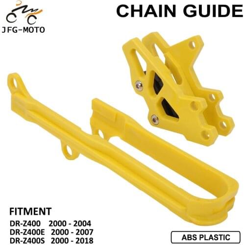 Motorcycle Chain Guard Guide + Swingarm Chain Slider For SUZUKI DRZ400 2000-2004 DRZ400E 2000-2007 DRZ400S 2000-2017